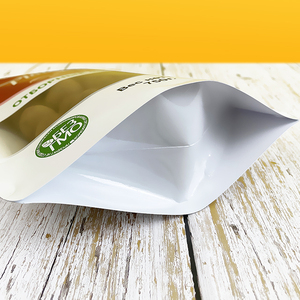 Bolsa de Papel Kraft Laminado Impermeable Impresa con Ventana y Cierre Zip, Bolsas de Plástico con Cierre Hermético, Doypack para Snacks - Product Image 6