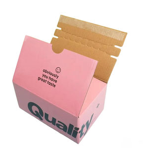 Caja <span class=keywords><strong>de</strong></span> Envío <span class=keywords><strong>de</strong></span> Papel Kraft Personalizada con Tira Desprendible Autoadhesiva, Caja <span class=keywords><strong>de</strong></span> Correo con Cierre Pequeño y Tira Desprendible <span class=keywords><strong>de</strong></span> Marca - Product Image 3