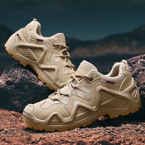Zapatos de Senderismo para Hombre, Retro, con Suela Gruesa, Parte Superior de Malla Impermeable, Ligeros, Antideslizantes, para Otoño/Invierno/Verano - Product Image 4