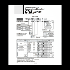 Piezas neumáticas del cilindro de la cerradura de SMC Pneumatics - Product Image 1