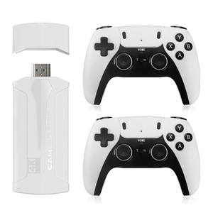 Console de jeu M8 PLUS, console de jeu rétro familiale pour TV, stick de jeu vidéo avec manette sans fil double 2.4G P5, M8 HD 64G intégré, 20000 jeux - Product Image 5