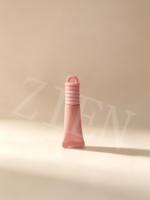 Tube cosmétique PE 19 mm 8 à 15 ml pour baume à lèvres, personnalisable OEM/ODM, avec capuchon à vis côtelé et anse de suspension, emballage pour soins des lèvres
