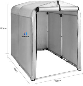 Abri d'auto extérieur abri portable abri <span class=keywords><strong>de</strong></span> stockage moto <span class=keywords><strong>jardin</strong></span> patio pelouse auvent vélo tente - Product Image 6