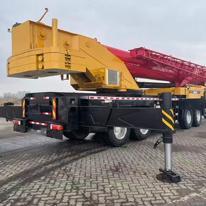 Grue mobile hydraulique d'occasion de haute qualité 80T SANY STC800C6-8, flèche complète de 60m, flèche auxiliaire de 17,5m, contrepoids de 25t, 2023 - Product Image 6