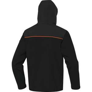 DELTA PLUS-Veste ''softshell''' en polyester/élasthanne HORT2NOXX-M noir-orange avec 3 couches laminées VESTES DE TRAVAIL - Product Image 2