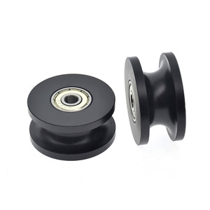 Toptan CNC işlenmiş paslanmaz çelik ve naylon rulman 6900zz hassas 0.01mm ile haddeleme kasnak - Product Image 4