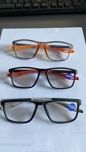 Lunettes de lecture photochromiques <span class=keywords><strong>anti</strong></span>-lumière <span class=keywords><strong>bleue</strong></span> carrées de haute qualité et bon marché avec verres unisexes - Product Image 6
