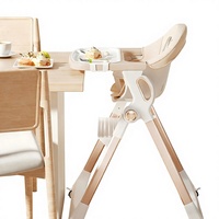 Chaise haute pour bébé, pliable et portable, adaptée à un usage domestique, chaise d'apprentissage multifonctionnelle pour bébé