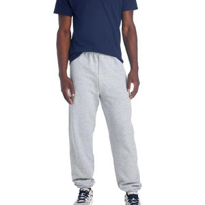 Pantalones de chándal acampanados personalizados con cintura media elástica Pantalones de chándal transpirables informales Pantalones de hombre con diseño de retazos - Product Image 3