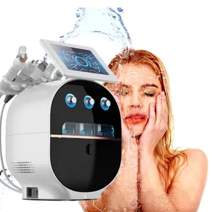 beauty salon h2o2 hydro aqua peel microdermabrasion 6 In 1 Small Bubble Beauty Instrument Aqua Peel Skin Care Facial