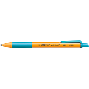 ปากกาลูกลื่นทรงสี่เหลี่ยม STABILO - POINTBALL สีเทอร์ควอยซ์ - Product Image 1