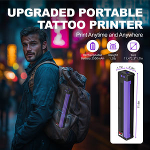 Máquina Portátil de Copiado de Tatuajes MHT-P19, Mini <span class=keywords><strong>Impresora</strong></span> Térmica Rápida A4 para Transferencia de Plantillas Temporales de Tatuajes - Product Image 6