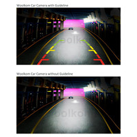 Cámara de visión trasera para coche, dispositivo de grabación de marcha atrás, CCD, con 8 LED de visión nocturna, gran angular, Universal, frontal/lateral/trasera, para estacionamiento