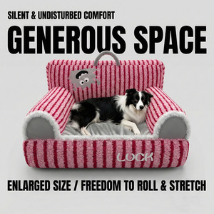 Cama de Felpa Grande para Mascotas con Funda Extraíble y Lavable, Cómoda y Lujosa Cama para Perros y Gatos para la Sala de Estar Interior y Decoración del Hogar - Product Image 3