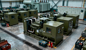 低噪音柴油发电机组 400 千瓦 500 千伏安 50/60 赫兹 三相 1500/1800 转/分钟 远程启动 开架式 品牌控制器 ATS - Product Image 4