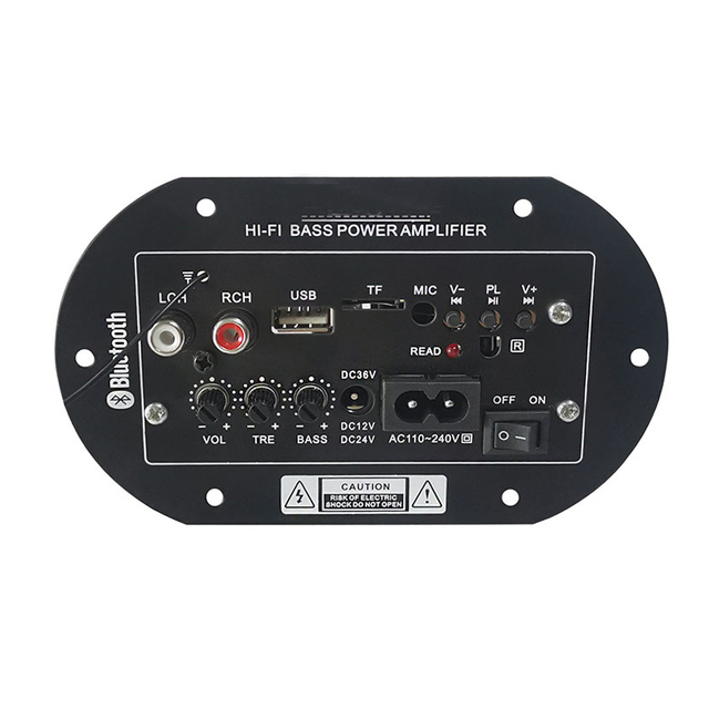 12V24V car subwoofer power amplifier board 220V home Blue-tooth car audio motherboard speaker circuit board