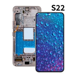 จอแสดงผลโทรศัพท์มือถือ LCD สำหรับ Samsung S22  อะไหล่เปลี่ยนหน้าจอสำหรับ Samsung Galaxy S22 จอ LCD พร้อมกรอบ - Product Image 1