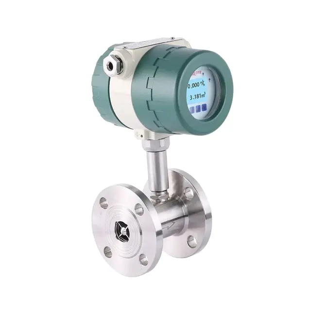 DN4mm-DN500mm Smart Digital Wasser/Flüssigkeit/Diesel/Öl Durchfluss messer Hohe Genauigkeit Flüssigkeits turbine Durchfluss messer