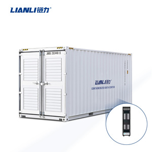 Centre de données conteneurisé tout-en-un de 20 pieds à refroidissement liquide, centre de données modulaire préfabriqué à refroidissement liquide, fabricant de conteneurs de données refroidis par liquide - Product Image 1