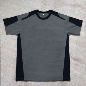 T-shirt de sport unisexe en gros, haute qualité, nouveau design, col rond, jersey tricoté, manches courtes, extérieur, surdimensionné, 100% coton - Product Image 1