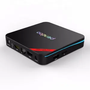 Pendoo X9 Pro S912 3G 32G 4K Penerima Satelit X96 Android Tv Box dengan Kualitas Tinggi dengan Android 6.0 TV Box