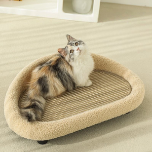 Venta directa de fábrica Diseño novedoso Material de sisal suave para todas las estaciones Malla duradera para aliviar el estrés Rascador de gatos <span class=keywords><strong>Safa</strong></span> - Product Image 5