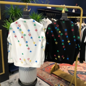 <span class=keywords><strong>Felpa</strong></span> di lusso con motivo geometrico a girocollo di alta qualità 100% <span class=keywords><strong>cotone</strong></span> Vintage abbigliamento sportivo iconico da <span class=keywords><strong>uomo</strong></span> a prova di vento vestibilità regolare - Product Image 2