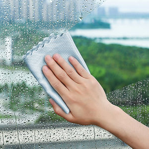 Serviette de nettoyage de vaisselle en microfibre personnalisée serviette en écailles de poisson absorbant non pelucheux cuisine <span class=keywords><strong>lingettes</strong></span> magiques chiffons de dépoussiérage chiffon en microfibre - Product Image 3