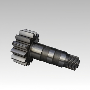 Eje de engranaje de giro de alto torque forjado Haiyuan, engranaje recto de módulo grande con ranura evolvente, piezas de transmisión para caja de cambios de engranajes helicoidales - Product Image 2