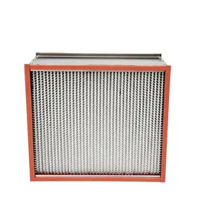 24x24x12 pollici resistente al calore resistenza Hepa filtro per apparecchiature di purificazione dell'aria