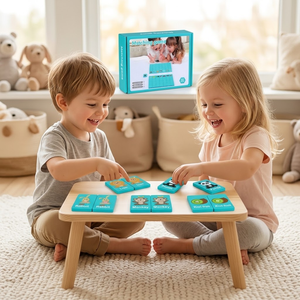 <span class=keywords><strong>Juego</strong></span> <span class=keywords><strong>de</strong></span> mesa <span class=keywords><strong>de</strong></span> madera educativo para niños: Emparejamiento <span class=keywords><strong>de</strong></span> animales y frutas, cuatro en uno, <span class=keywords><strong>solitario</strong></span>, dominó, memoria y conexión. - Product Image 3