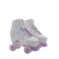 Échantillon disponible Patins à roulettes artistiques à quatre roues pour enfants, sport de plein air, freestyle, stables