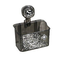 Boîte de rangement murale à ventouse pour salle de bain, support mural sans perçage pour toilettes et meubles de salle de bain
