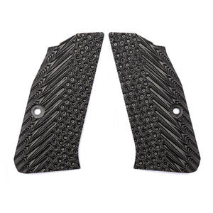 工場直販 高精度CNC加工 滑り止めG10素材 タクティカルグリップ コンパクトサイズCZ Shadow 2用 - Product Image 3