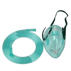 หน้ากากออกซิเจน PVC สำหรับจมูกพร้อมท่อหายใจระบบทางเดินหายใจหน้ากากออกซิเจนทางการแพทย์ - Product Image 4