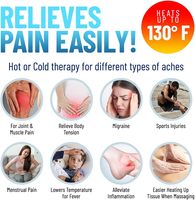 Poche réutilisable personnalisée chauffe-mains Magic Heat Pack Click Gel coussin chauffant pour le soulagement de la douleur