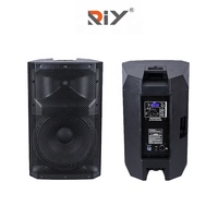 Haut-parleur actif/passif PV15 de 15 pouces en plastique avec fonction DSP/BT pour karaoké, haut-parleur portable pour fêtes