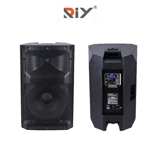 PV15 Active Passive Speaker 15 Inch Plastic Speaker with DSP/BT Function for Karaoke Portable Party Speaker