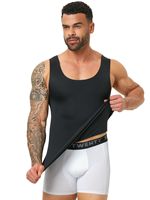 Débardeur gainant invisible pour homme, effet ventre plat, séchage rapide, sans coutures, en nylon/élasthanne tricoté, pour homme transgenre