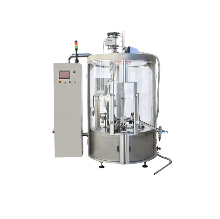 Nitrogen Auger Filling Rotary High Productivity Fully Automatic Coffee Powder Milk Powder Capsule Filling Packaging Machines