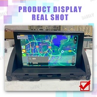 Radio para Auto con Pantalla Táctil de 8 Pulgadas, Reproductor Multimedia de Video Estéreo con Navegación GPS para Mercedes Benz Clase C W204 2007 2008 2009-2011