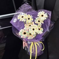 Papier d'emballage pour bouquets en papier artistique creux couleur unie, style célébrité Internet Lafite, pour fleuristes et arrangements floraux