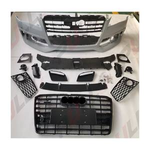 Kit de carrosserie pour <span class=keywords><strong>AUDI</strong></span> A8 2011-2018 Mise à niveau vers <span class=keywords><strong>S8</strong></span> <span class=keywords><strong>RS8</strong></span> Style Comprend Pare-chocs avant en plastique ABS Grille Auto Parts - Product Image 2
