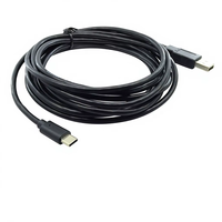 Câble blindé industriel USB 2.0 AM vers Type-C UL2725 plaqué or 3A pour caméra industrielle, contrôle MCU et dispositif terminal