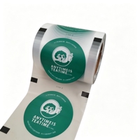 Film de masquage en CPP/PP haute densité, sans fuite de liquide, qualité alimentaire, pour scellage souple des gobelets remplis de café, yaourt et jus