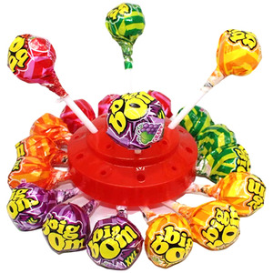 Sucettes XXL Classiques Saveurs Fruits en Gros d'Usine 22g Gros Bonbon Dur en Boîte Conforme Halal - Product Image 1