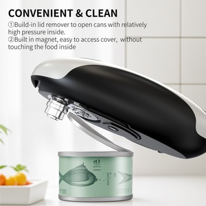 Ouvre-boîte électrique multifonction rechargeable à une touche avec retrait automatique du couvercle magnétique - Product Image 3