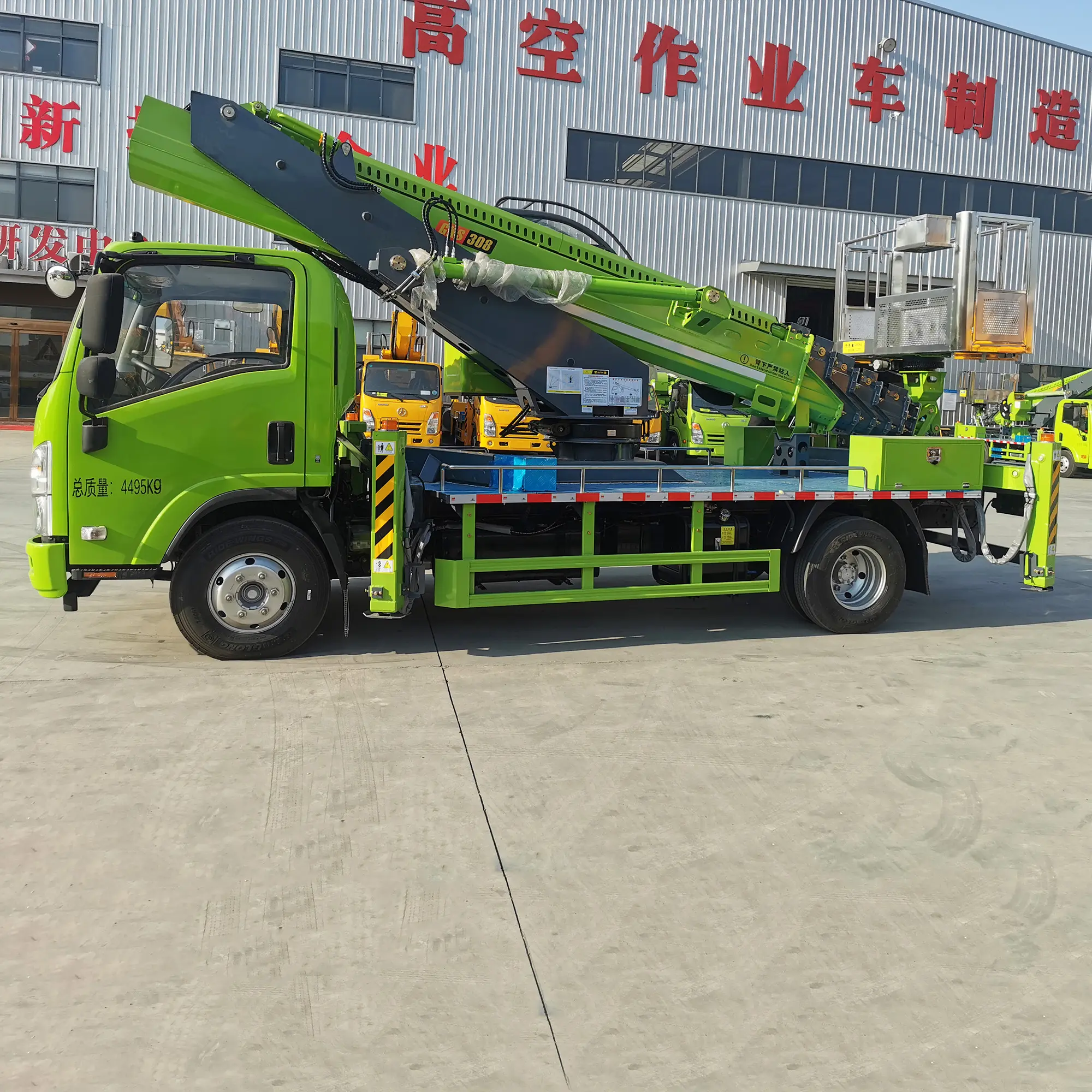공장 공급 30M 34m 36m ISUZU 트럭 탑재 공중 작업 플랫폼 공중 리프트 트럭 원격 제어 포함