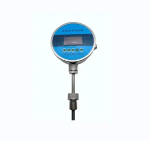 Medidor de temperatura industrial pt100 spdt, indicador de temperatura do display lcd