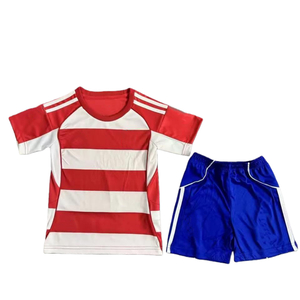 Camiseta de fútbol de secado rápido España <span class=keywords><strong>Tenerife</strong></span> 2526 Conjuntos de uniformes de fútbol resistentes al desgaste para niños - Product Image 4